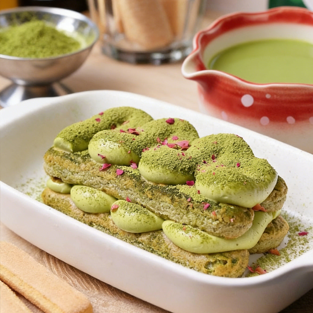 Matcha Lava Tiramisu Recipe