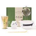 Matcha Whisk Set Cat Themed