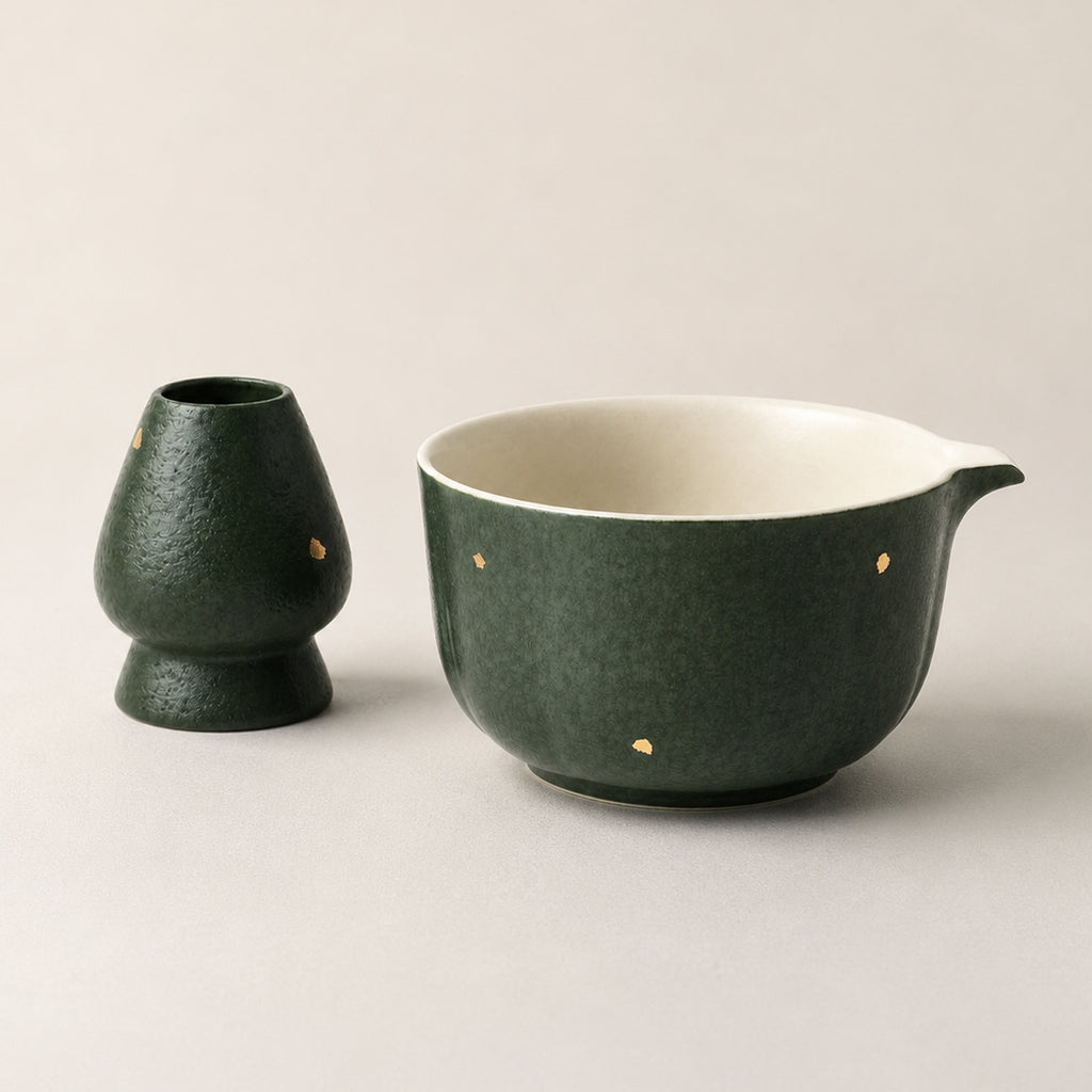 Pumpkin Matcha Bowl Set