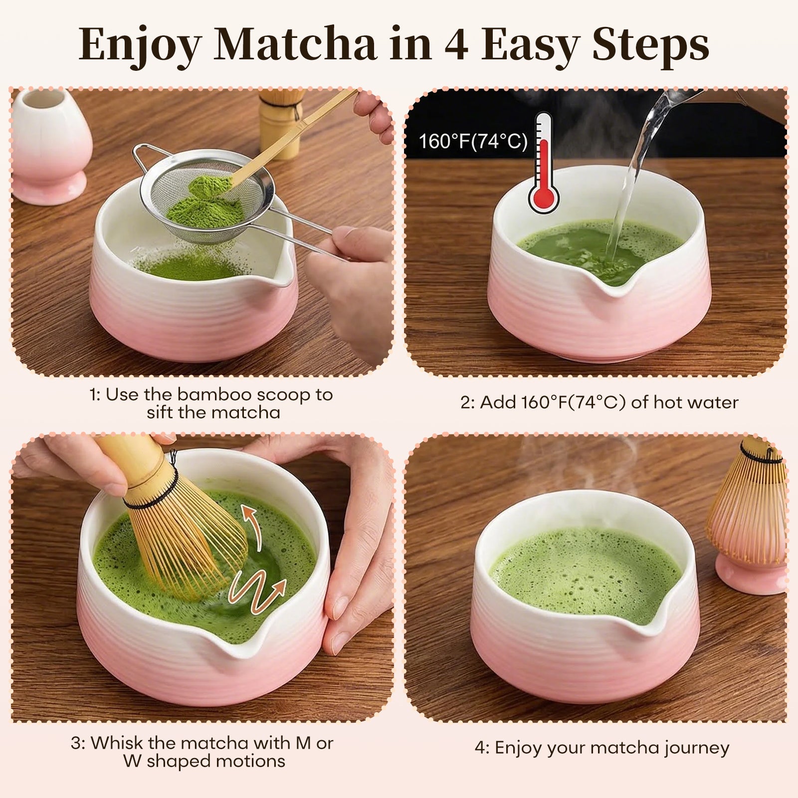 Matcha Kit with Gradient Design