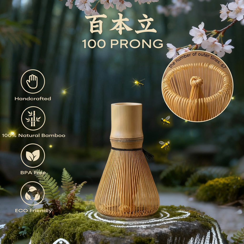 KOIMYSA Cute Matcha Set With Mushroom Design